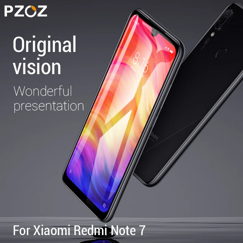 PZOZ для Xiaomi Redmi Note 9s 7 8 K20 7A Mi 10 CC9e Pro 9t Mi9 защита экрана полное покрытие Закаленное