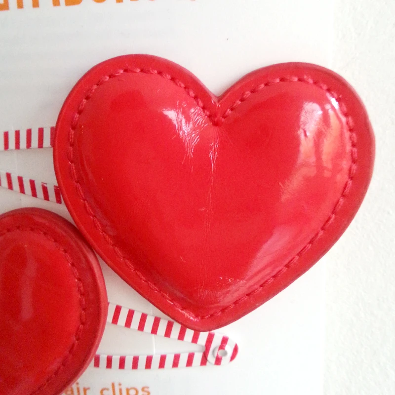 F18 аксессуары для волос с блестками в форме сердца маленьких девочек головной