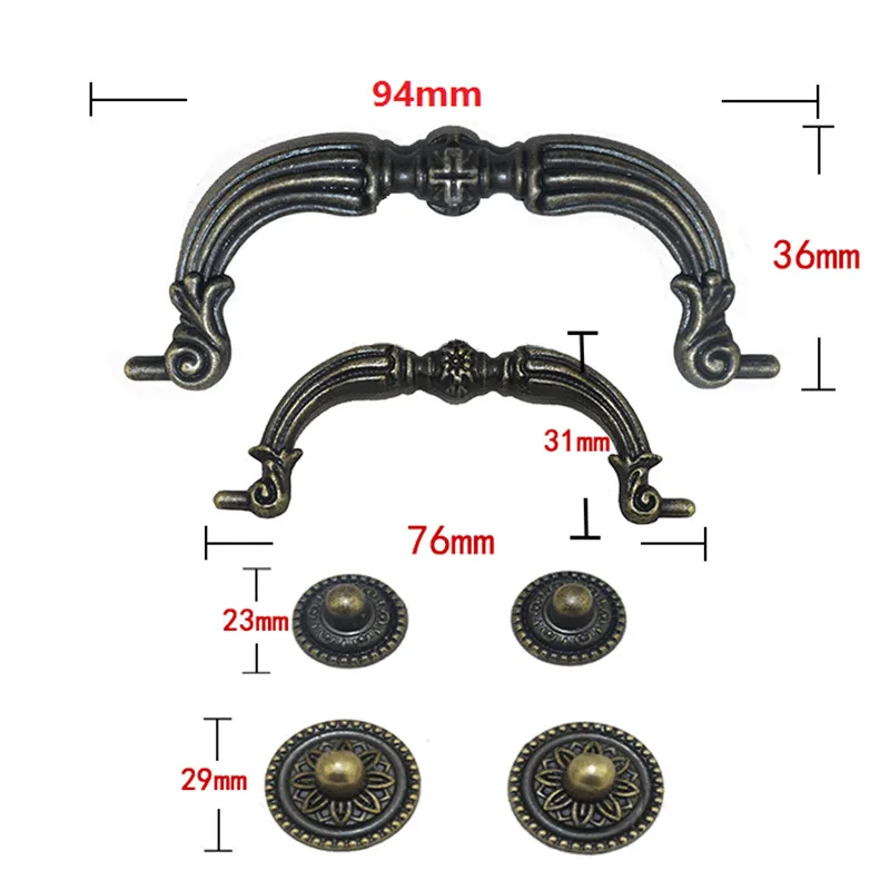 Деревянная Подарочная коробка для вина в винтажном Европейском стиле ручки