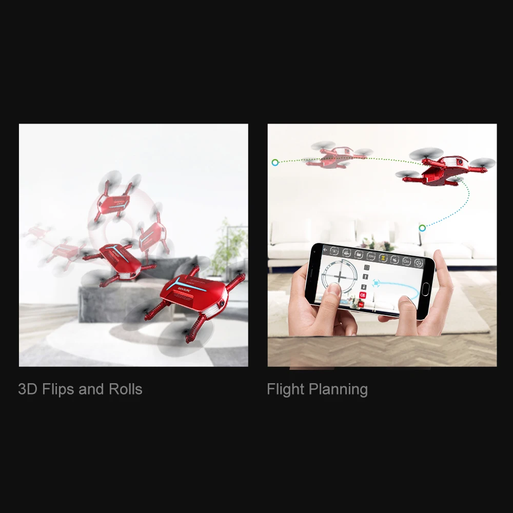 Набор T37 H37 6-Axis Gyro WI-FI FPV 720P HD Камера Дрон для селфи Mini дроны складной Дрон RC Карманный Дрон-Квадрокоптер с дистанционным управлением и аккумуляторы для игрушек