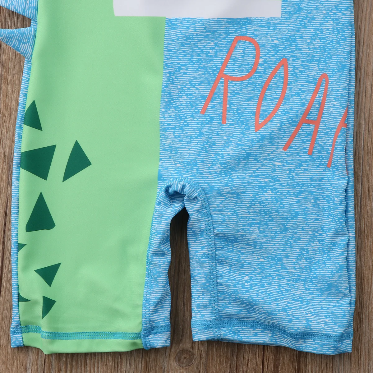 2018 милый синий купальник с принтом динозавра для маленьких мальчиков и девочек