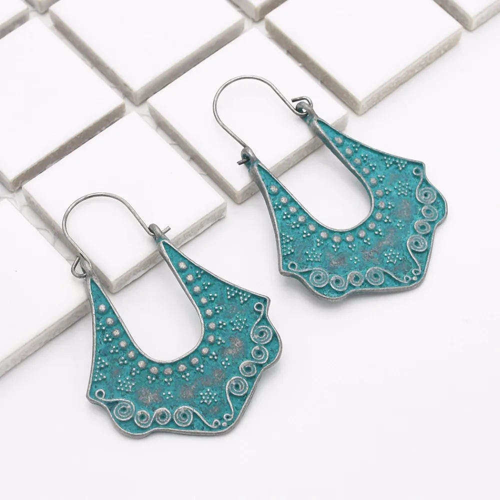 2018 Новые Модные Винтажные богемные длинные Эффектные серьги ручной работы с