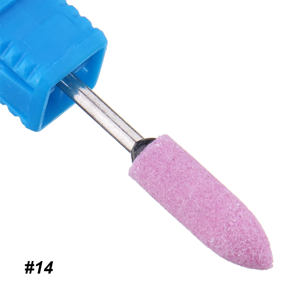 14 Monja искусства ногтя сверла поворот сверло с алмазным напылением фрезерный станок вращающийся, Электрический Фрезер для ногтей маникюр педикюр набор инструментов - Цвет: 14