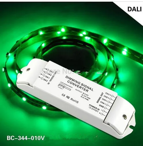 

BC-344-010V DC12V-24V 4 channels DALI to 0-10v signal converter