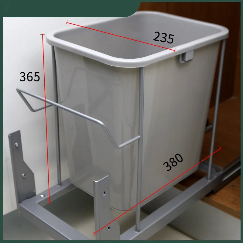 12л встраиваемый встроенный мусорный бак мусорное ведро для кухни Lixeira Embutida