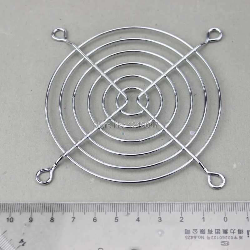 Сетка для защиты вентилятора 2 шт./партия железный сетчатый чехол компьютера 9 см