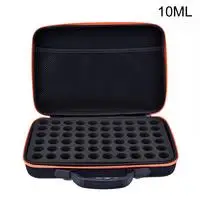 Orange 60 бутылок Сумочка для эфирных масел решетки косметичка 10 мл/15 мл масло переноска держатель дорожная коробка для хранения лака для ногтей Органайзер - Цвет: Orange