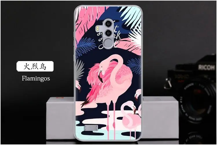 Мягкий чехол для телефона Leagoo T8S с красочным рисунком, 5,5 дюйма, силиконовый чехол из ТПУ с милым рисунком