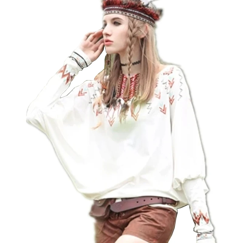 Весенне-осенние женские толстовки с круглым вырезом хлопковые рукавами летучая