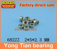 500pcs free shipping sus440c environmental corrosion resistant stainless steel deep groove ball bearings s682zz 252 3 mm