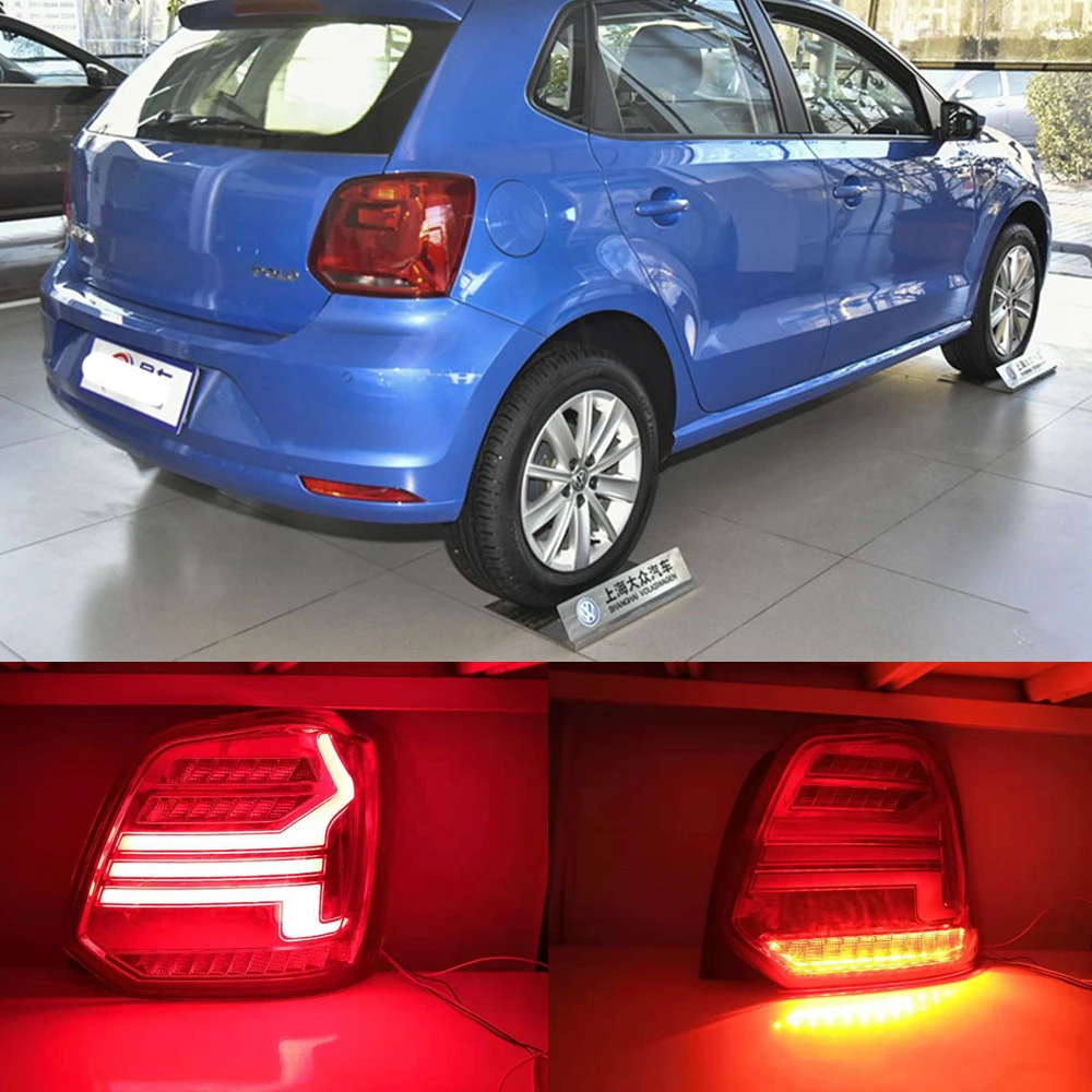 2 предмета в комплекте для Volkswagen VW Polo 2011 2012 2013 2014 2015 2016 2017 2018 2019 задних сигнальных