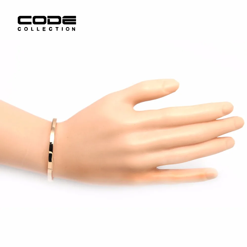 Стиль панков высокое качество выразительный золотой браслет для ногтей браслеты