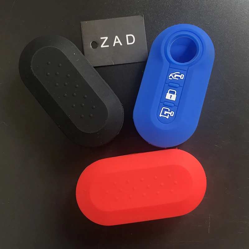 Чехол для автомобильного ключа ZAD силиконовый резиновый чехол Fiat Ducato Citroen реле