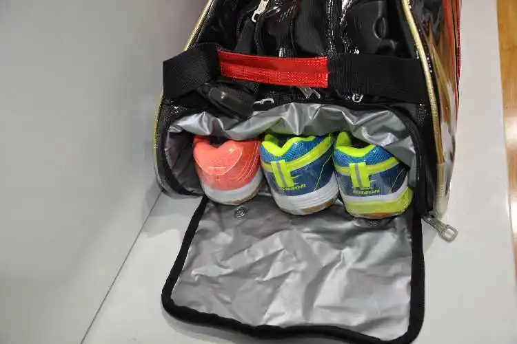 Li-Ning Китайская национальная команда бадминтон ракетка сумка ABJJ054 ABJJ058 подкладка 6/9 ракетка сумка для мужчин и женщин спортивный рюкзак L540OLC