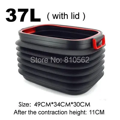 Волшебные Складные ведра для мытья автомобиля портативное ведро рыбалки чистой