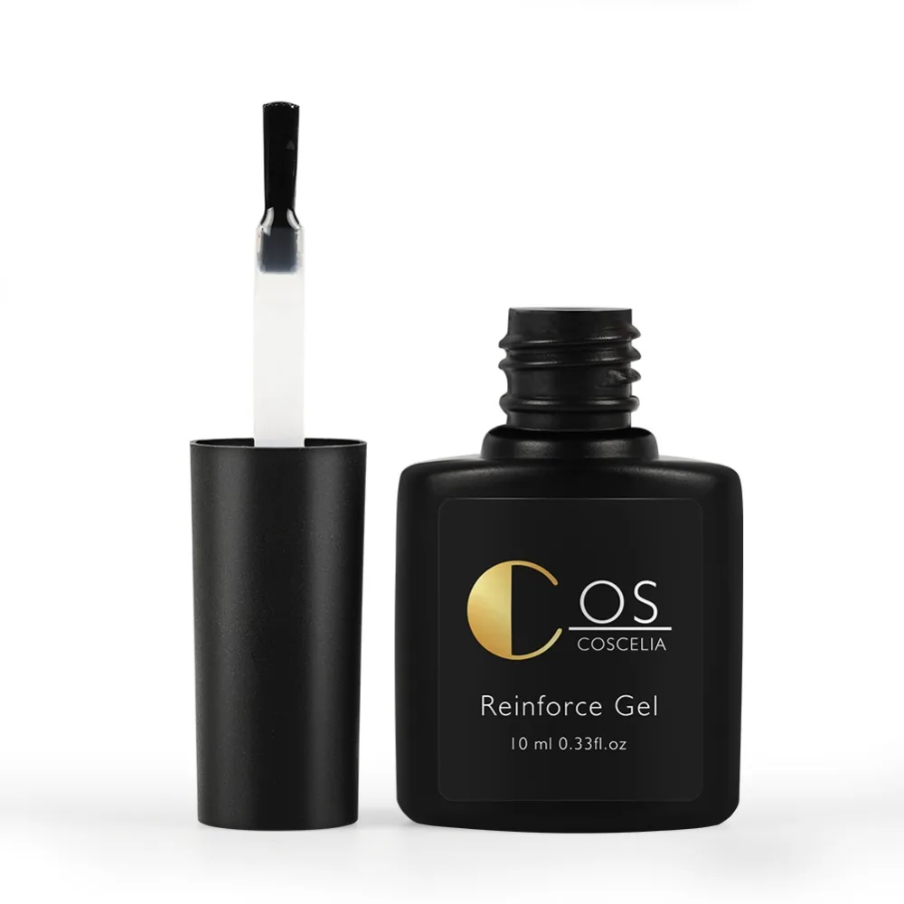 COSCELIA 10ml Reinforcement Gel Polish Top And Base Coat UV Primer Matt Tops No Clean Wipe Sticky Layer Nail Varnish | Красота и