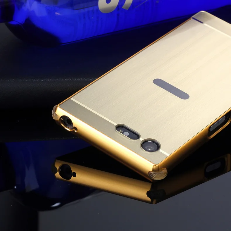 Luxury Anti-knock Protective Aluminum Metal Frame Case For Sony Xperia X Compact Cover for x mini |