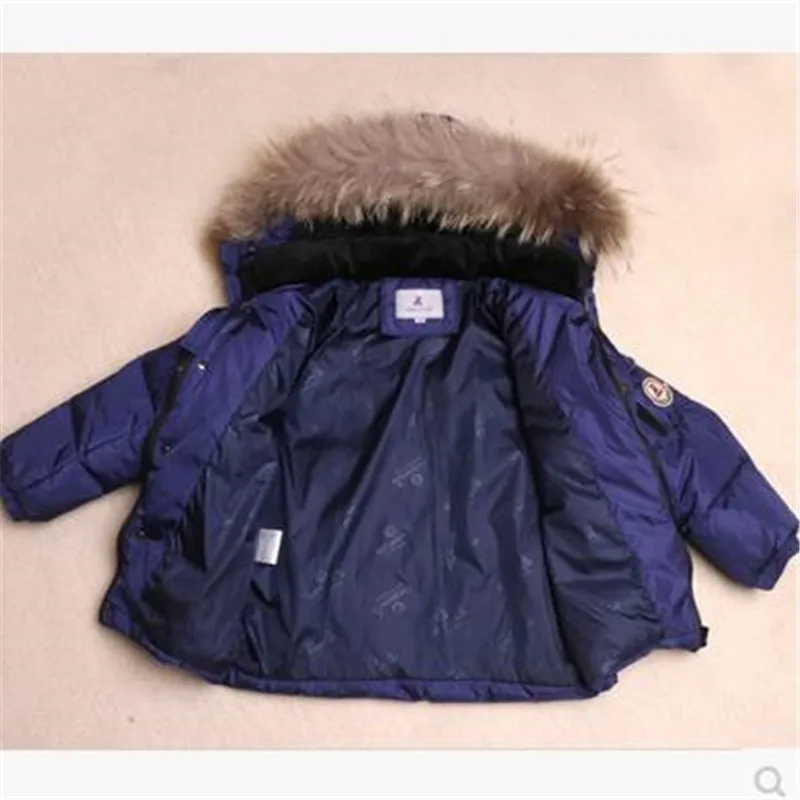 Super Warm Children Winter Suits Boys Girl Duck Down Jacket + Bib Pants 2 pcs Clothing Set Thermal Kids Snow Wear Top Quality | Детская
