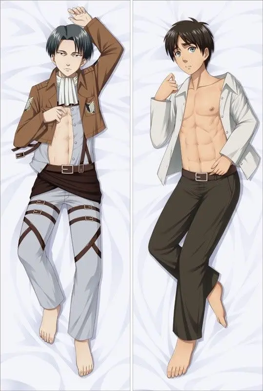 Япония Аниме Обнимая тело наволочка 150*50 атака на Титанов|pillow cases cheap|pillow fightpillow