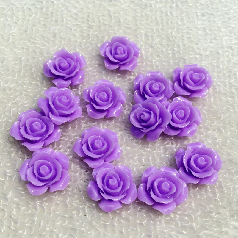 DIY 30 шт. 15 мм Flowe стразы аппликация с камнями и кристаллы Flatback для свадебного