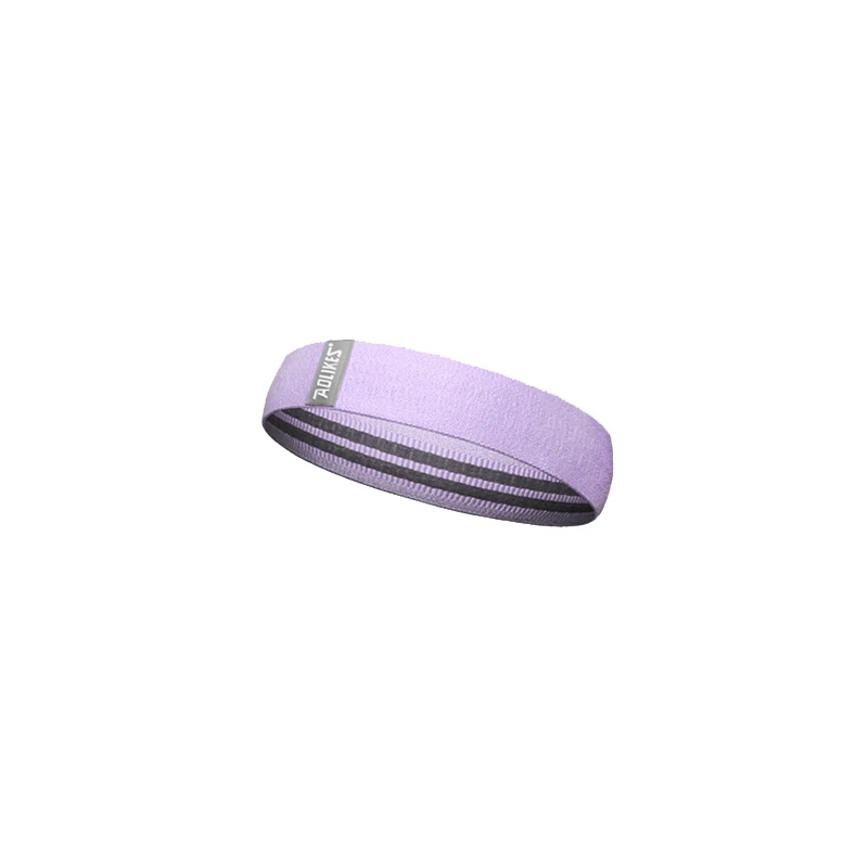 Purple L Новинка, унисекс, лента-трофей, окружность бедер, петля, лента сопротивления, тренировка, упражнения для ног, бедра, ягодицы, встык, приседания, Нескользящие ленты - Цвет: Purple L