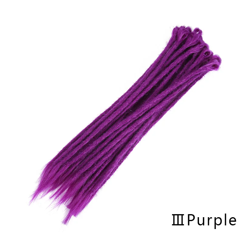 20 Purple 12 видов цветов, 1 шт., вязанные крючком косички, канекалон, Джамбо, прическа, высокотемпературная нить, синтетические косички для наращивания волос - Цвет: 20 Purple