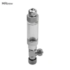 Аквариумный регулятор Co2 + Счетчик пузырей, игольчатый регулирующий клапан, миниатюрная головка для аквариума, система Co2