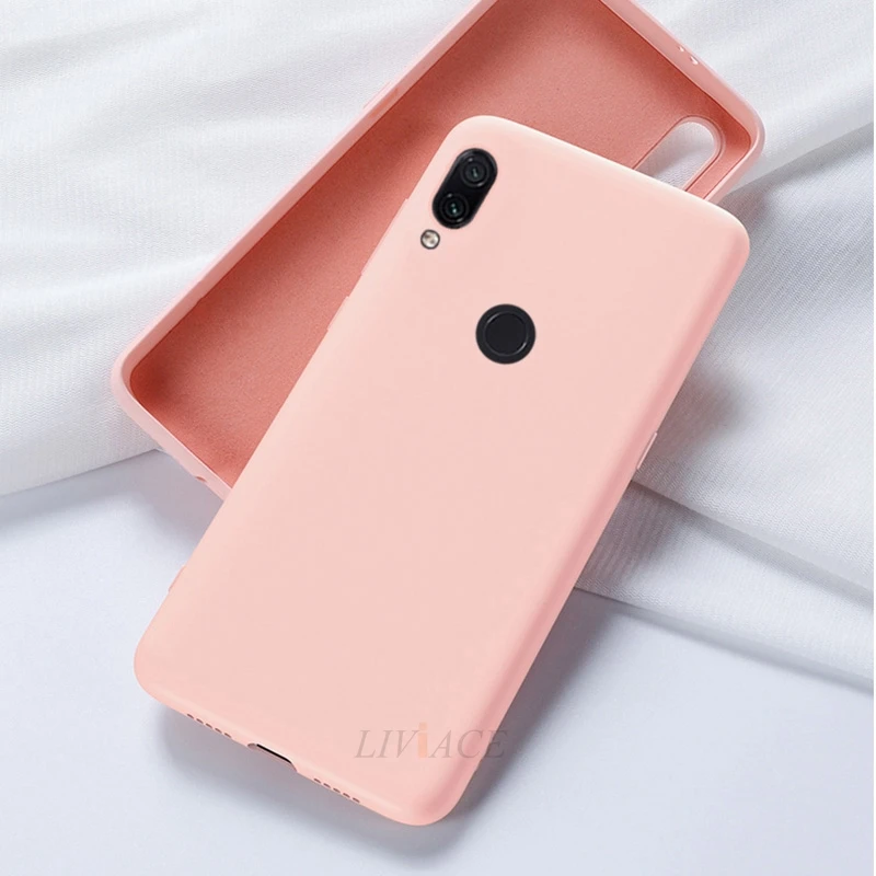 light pink Жидкий силиконовый чехол для телефона huawei honor 10i 8x8 9 10 lite view 10 20 20i play p20 lite pro Мягкая силиконовая задняя крышка - Цвет: light pink