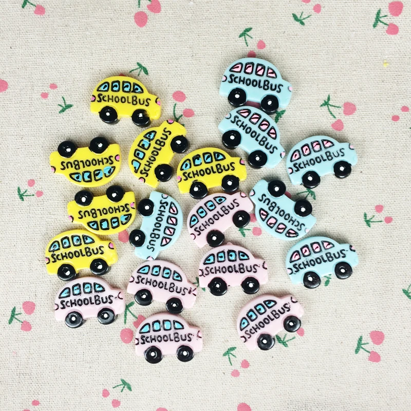 10 шт. Кабошон из смолы с плоской спинкой кабошон Каваий украшение для творчества