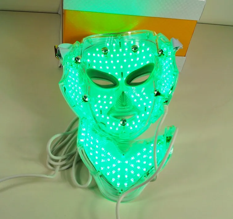 Омоложение кожи PDT светодиодная светотерапия маска для лица против старения 7