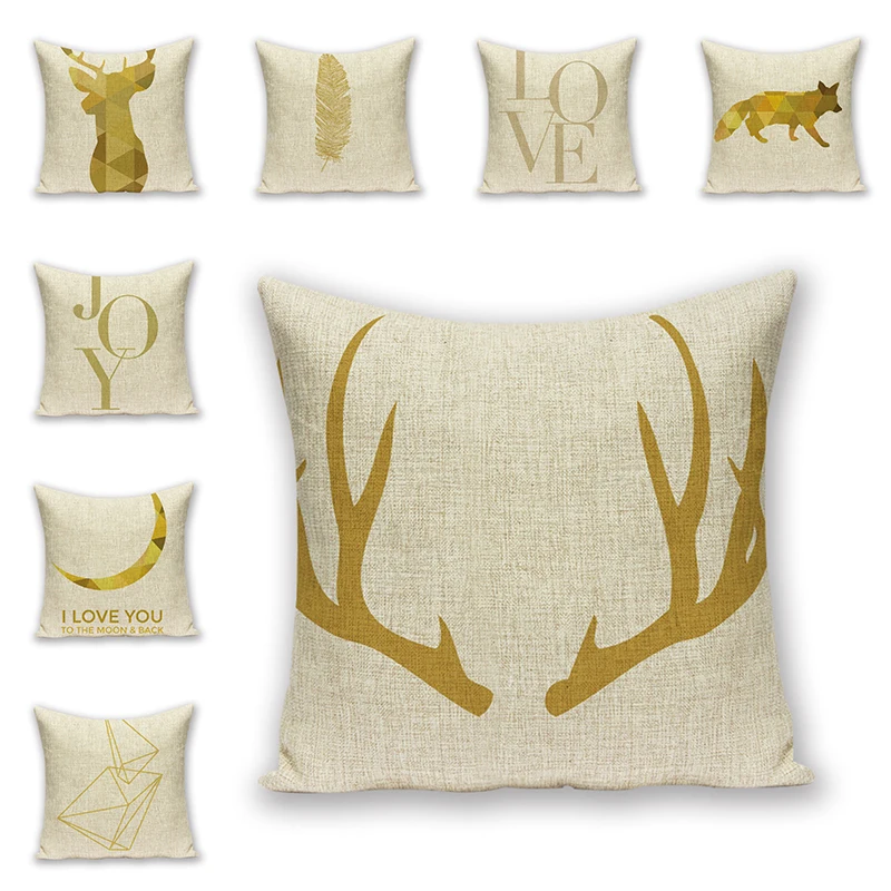 Полосатая Геометрическая искусственная хлопковая декоративная наволочка для