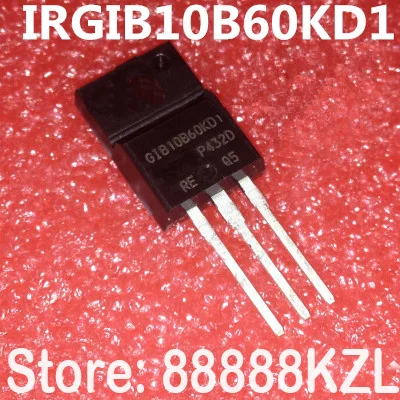 5-20 шт./лот IRGIB10B60KD1 GIB10B60KD1 TO-220 600 в 16A 44 Вт широко используемая высокомощная трубка