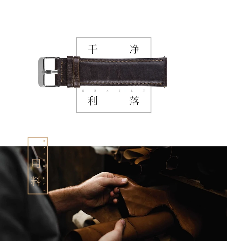 HOCO ремешок из натуральной воловьей кожи для samsung Galaxy gear S3 Classic SM-R770 S3 Frontier SM-R760 SM-R765 Ремешки для наручных часов