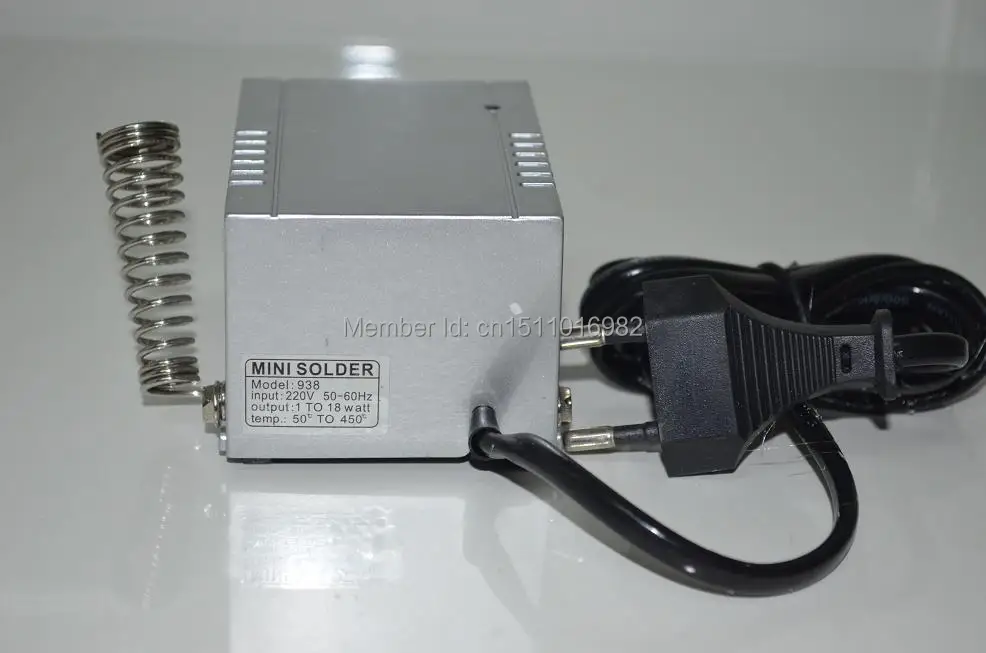 Бесплатная доставка Новый 2 компл./лот металлический корпус BAKU BK938 Мини паяльная