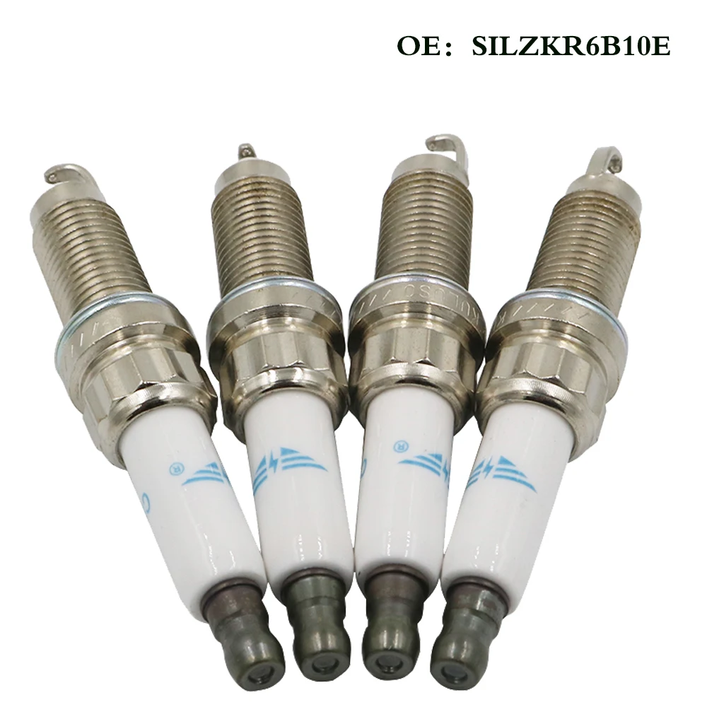 DS 4 шт. новые свечи зажигания Иридий Платина для BMW E82 E88 F10 F13 135i 535i X1 Свеча 12120037582
