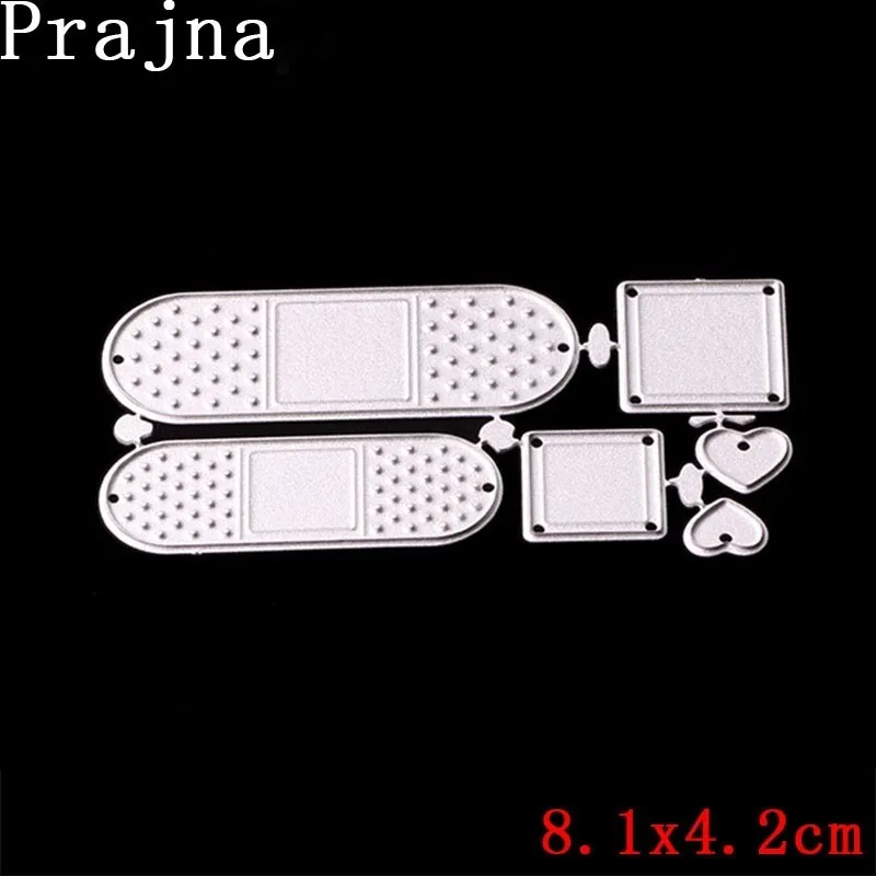 Prajna милые режущие штампы в форме сердца трафареты для скрапбукинга