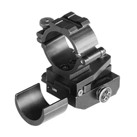 adjustable picatinny rail 11mm to 20mm weaver adapter 25 4mm30mm scope mount rings for flashlight tube