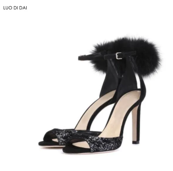 Новинка 2020 года женская обувь для вечеринок сандалии гладиаторы на тонком