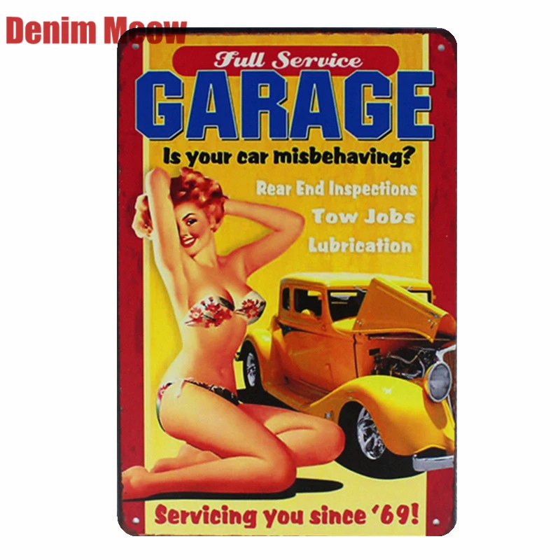 DAD'S Garage табличка винтажные металлические жестяные вывески для дома бара паба