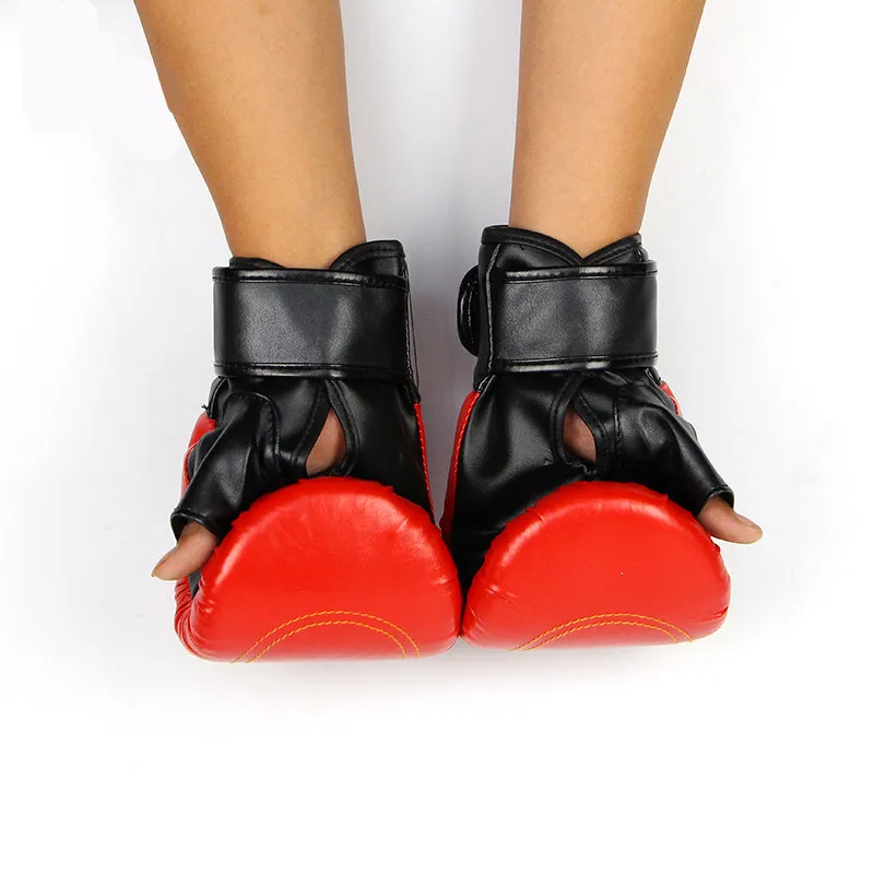 Взрослые Боксерские перчатки для мужчин MMA UFC Муай Тай тренировочные пробивания