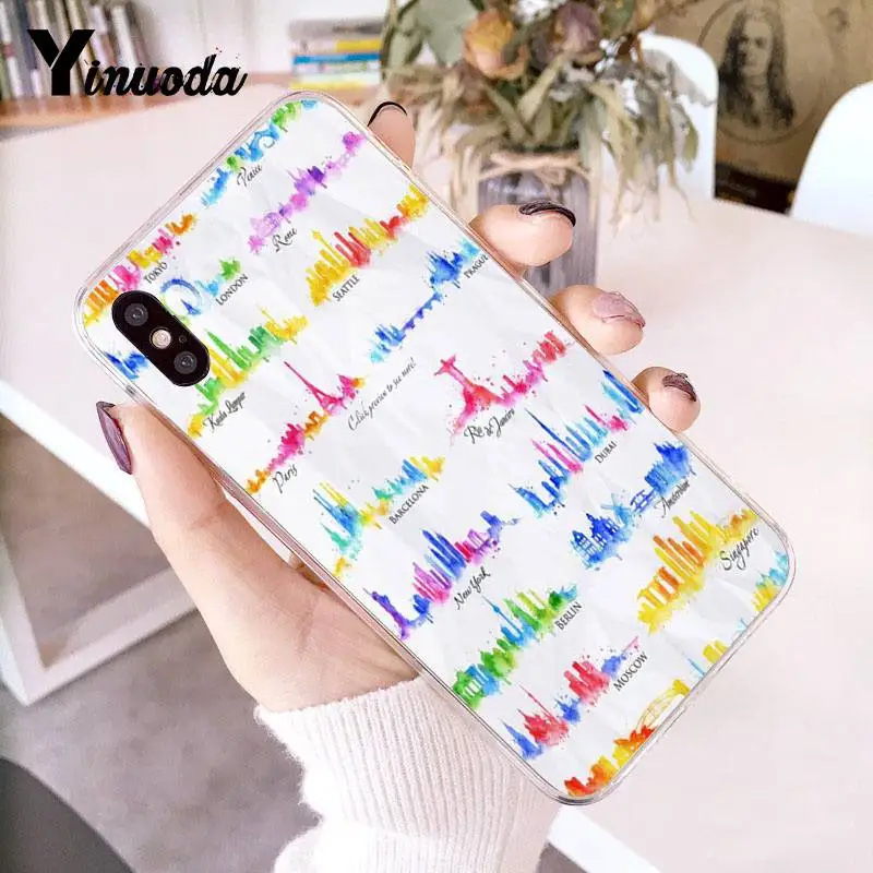 Роскошный чехол Yinuoda для iPhone 8 7 6 6S Plus X XS MAX 5 5S SE XR 10 11 pro max | Мобильные телефоны и