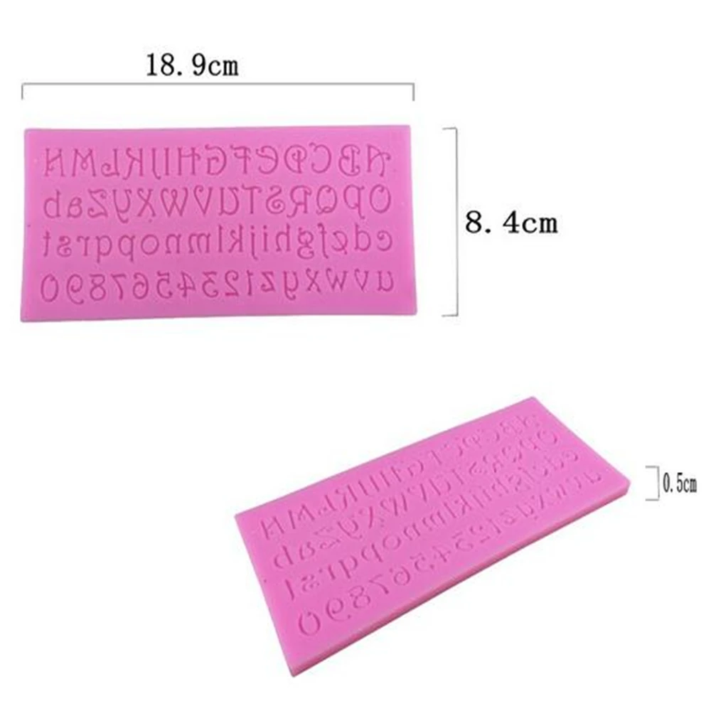 Инструменты сделай сам для милые Мультяшные буквы и цифры украшение торта форма