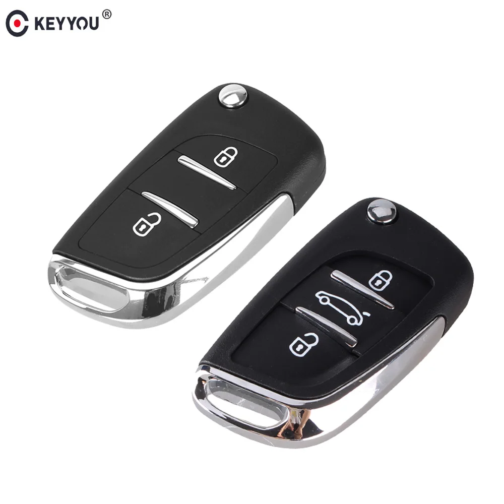 Брелок KEYYOU для Citroen C2 C5 C6 C8 Xsara Picasso CE0536 HU83/VA2 с 3 кнопками|buttons buttons|buttons 3button remote |