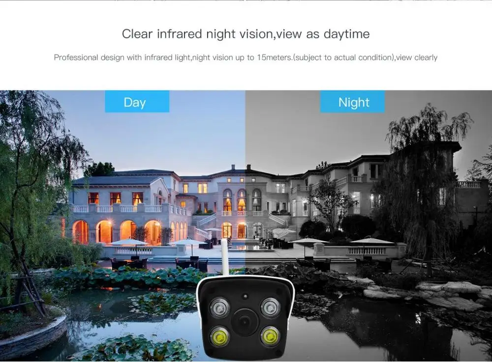 IP камера Vstarcam Wi Fi 1080P водостойкая|Камеры видеонаблюдения| |