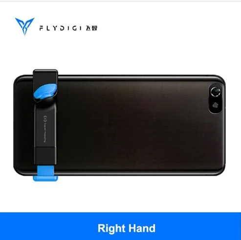 Blue Right Игровой курок для телефона Flydigi, совместимый с осиным контроллером, мобильным игровым контроллером PUBG CODM, геймпад для Android и iOS - Цвет: Blue Right