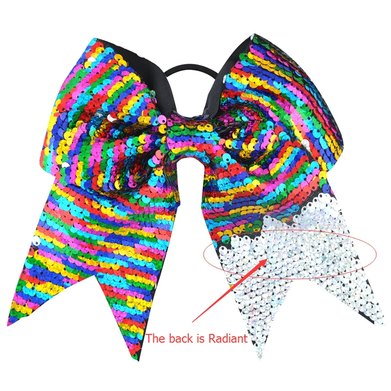 Эластичная повязка для волос с большим бантом 8 дюймов 10 шт./лот | Аксессуары