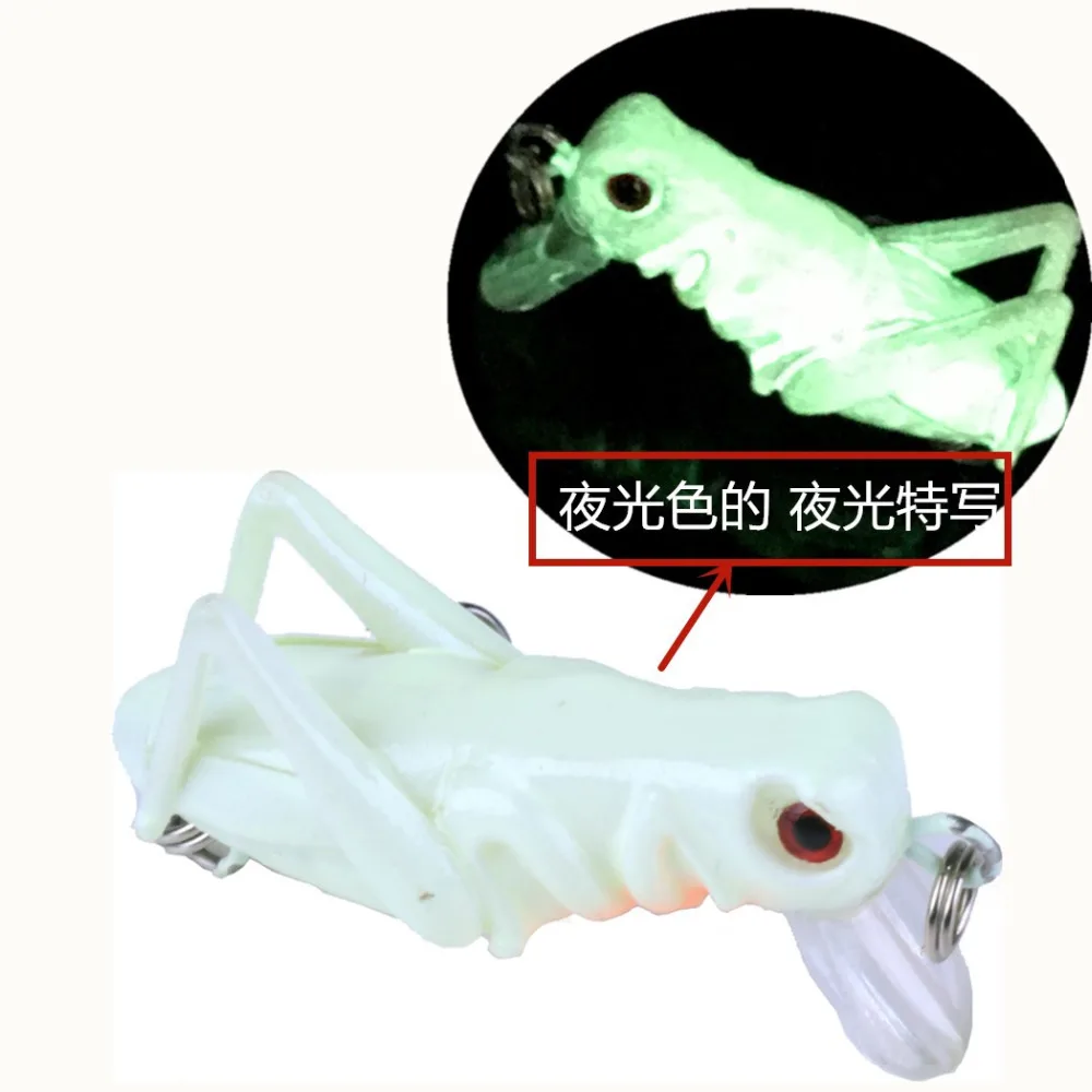 Насекомое кузнечик рыболовные приманки 5 шт. для насекомых рыболовная приманка