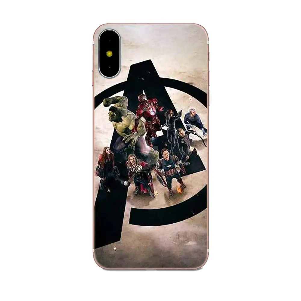 Мягкий ТПУ узор Marvel наклейки &quotМстители&quot для Sony Xperia Z Z1 Z2 Z3 Z4 Z5 compact Mini M2 M4 M5 T3 E3 E5 XA