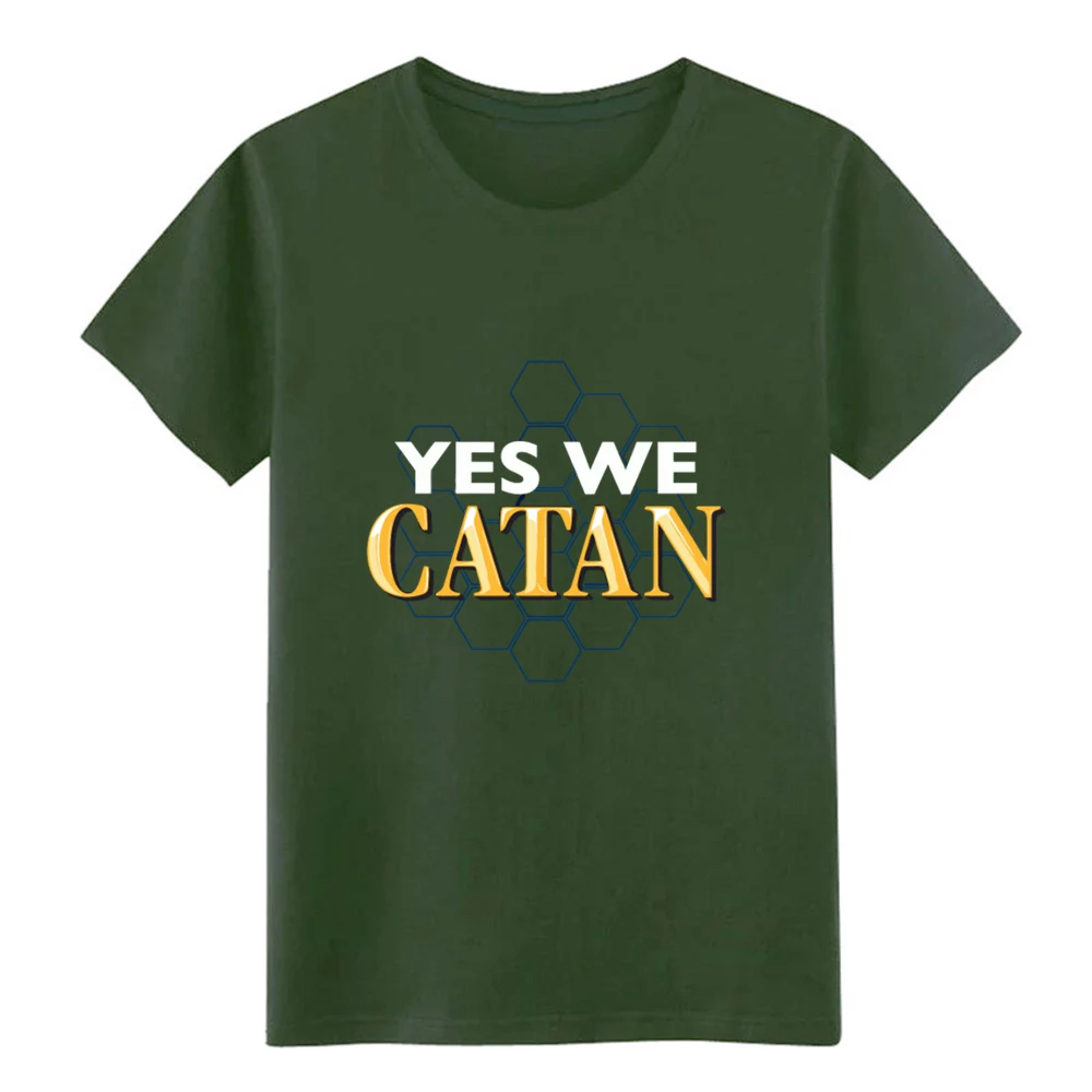Женская футболка с коротким рукавом yes we catan модная S-3xl летняя Kawaii | Мужская одежда