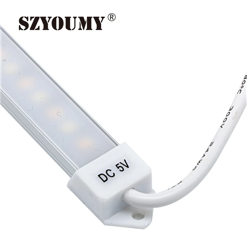 SZYOUMY USB 10 Вт 48 светодиодов SMD светильник Панель освещения 5 в постоянного тока